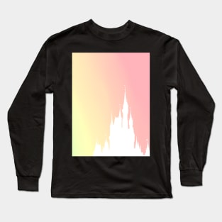 Pastel Magic Castle Long Sleeve T-Shirt